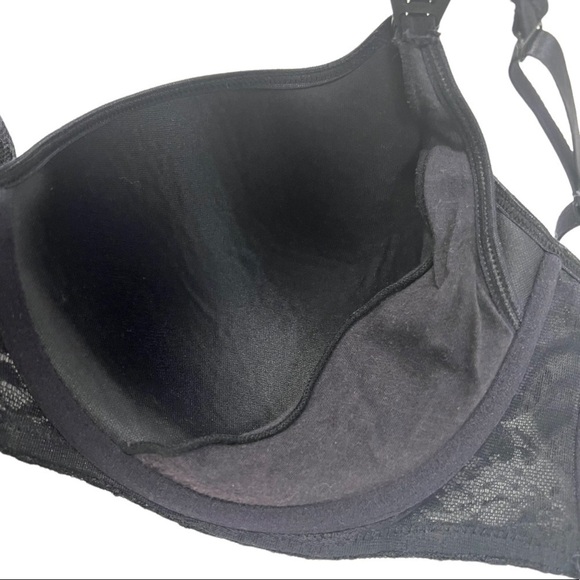 Motherhood Maternity Black Lace Nursing Bra - Picture 3 of 7